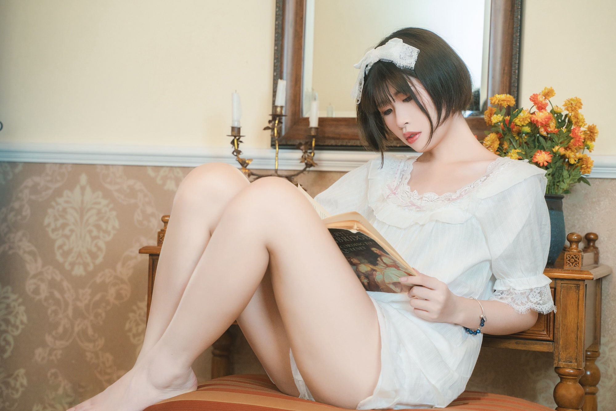 少女写真，单人睡衣-cos扮之狐狸