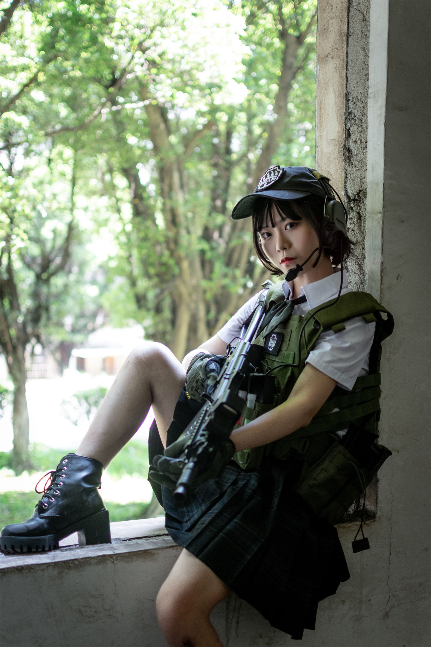 武装jk，对敌人的仁慈就是对自己的残忍-cos扮之狐狸-二次元游戏知识平台
