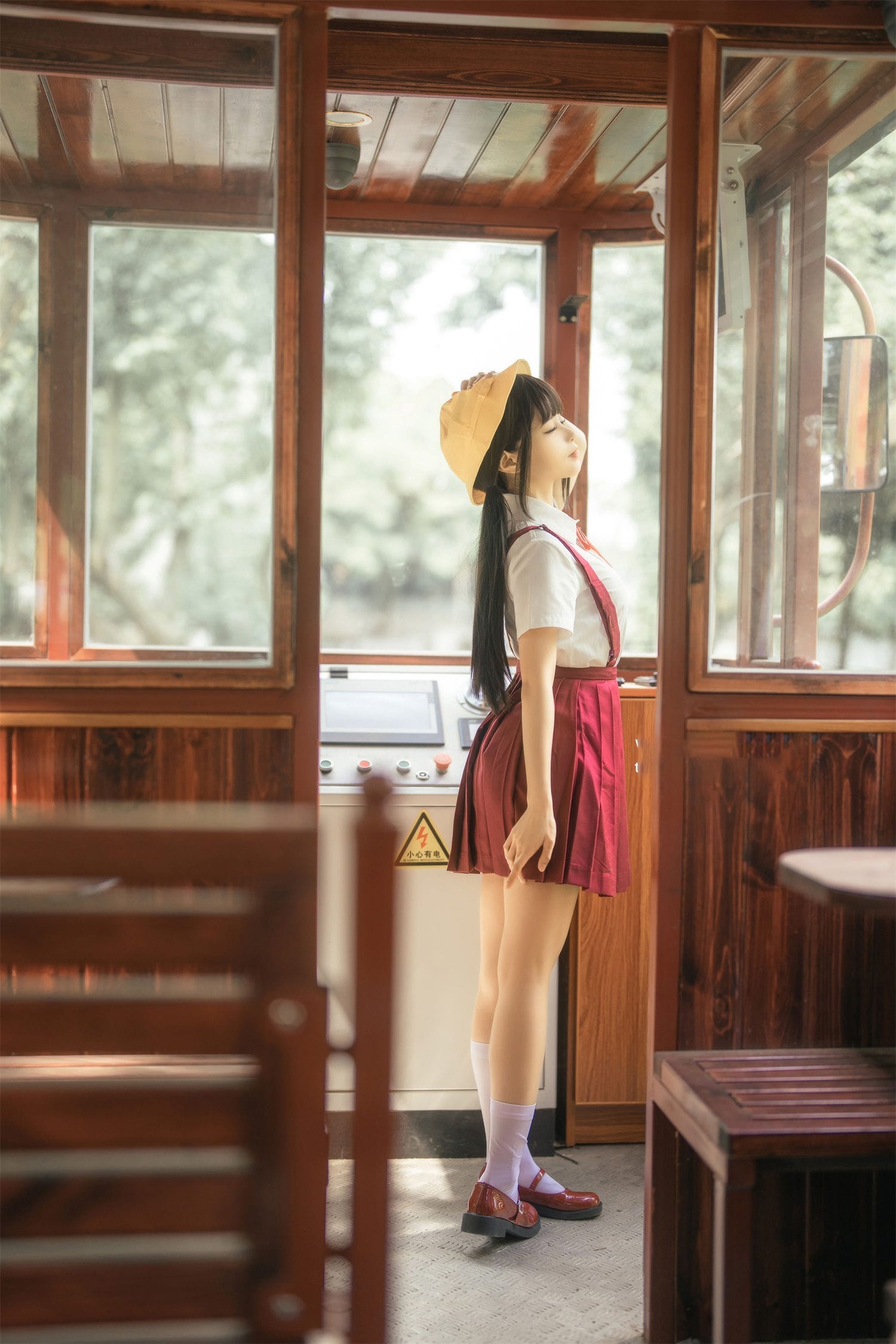 《红火车》少女写真-cos扮之狐狸
