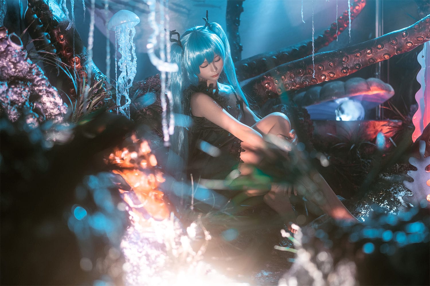 《深海少女》美女写真蠢沫沫-cos扮之狐狸-二次元游戏知识平台