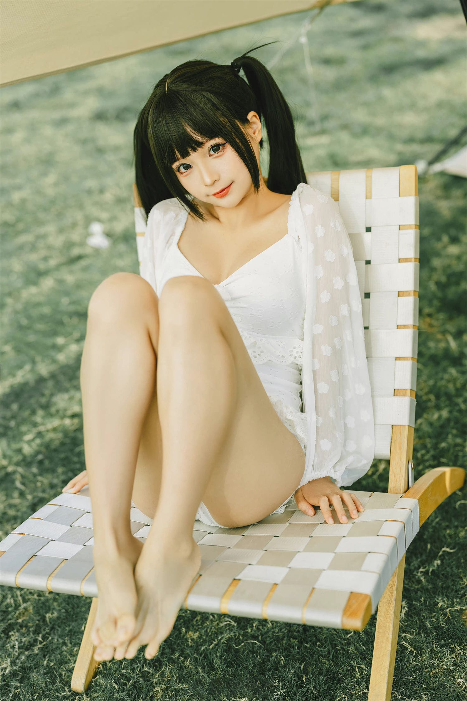 少女夏季写真-cos扮之狐狸-二次元游戏知识平台